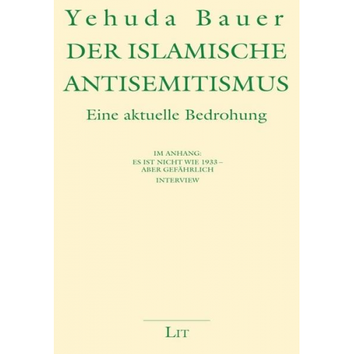 Yehuda Bauer - Bauer, Y: islamische Antisemitismus