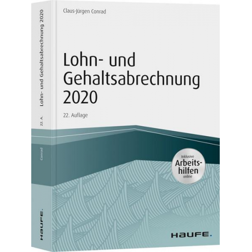 Claus-Jürgen Conrad - Lohn- und Gehaltsabrechnung 2020 - inkl. Arbeitshilfen online