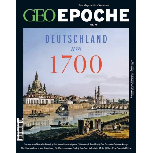 Michael Schaper - GEO Epoche / GEO Epoche 98/2019 - Deutschland um 1700