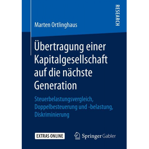 Marten Ortlinghaus - Übertragung einer Kapitalgesellschaft auf die nächste Generation