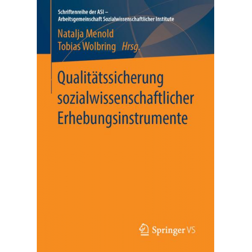 Qualitätssicherung sozialwissenschaftlicher Erhebungsinstrumente