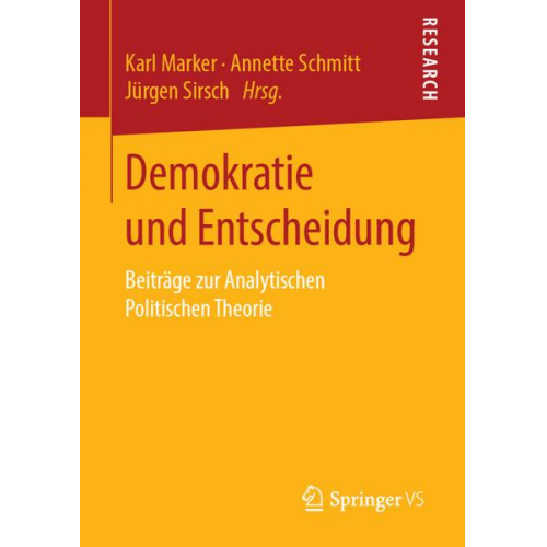 Demokratie und Entscheidung