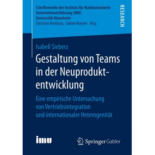 Isabell Sieberz - Gestaltung von Teams in der Neuproduktentwicklung