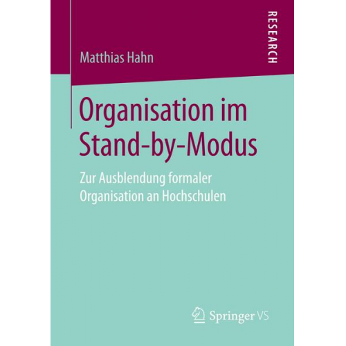 Matthias Hahn - Organisation im Stand-by-Modus