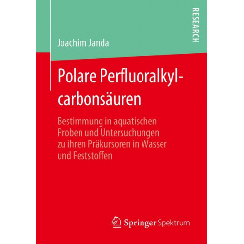 Joachim Janda - Polare Perfluoralkylcarbonsäuren