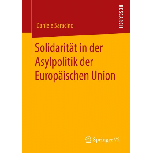 Daniele Saracino - Solidarität in der Asylpolitik der Europäischen Union