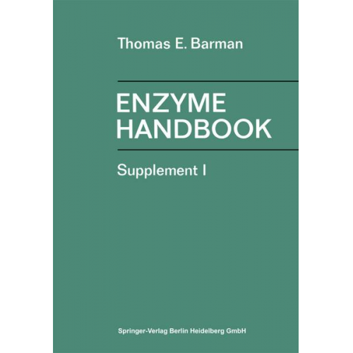 T. E. Barman - Enzyme Handbook