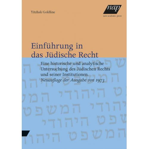 Yitzhak Goldfine - Einführung in das Jüdische Recht