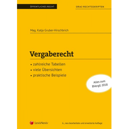 Katja Gruber-Hirschbrich - Vergaberecht (Skriptum)