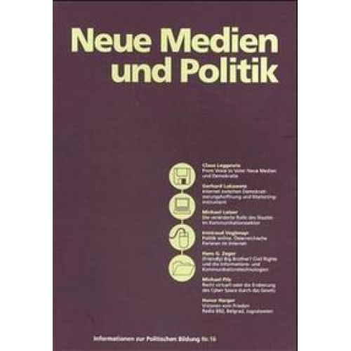 Forum Politische Bildung - Neue Medien und Politik