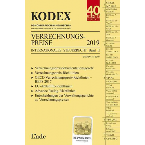 Roland Macho - KODEX Verrechnungspreise 2019