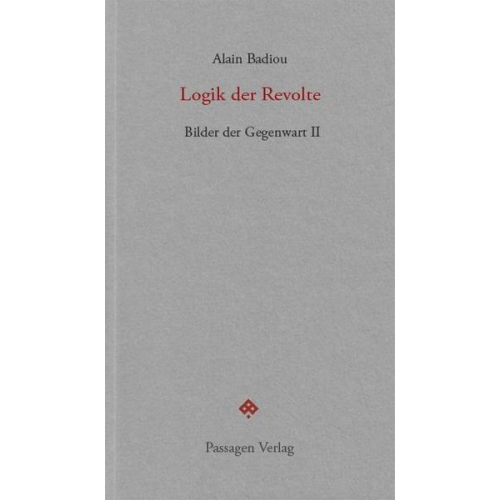 Alain Badiou - Logik der Revolte