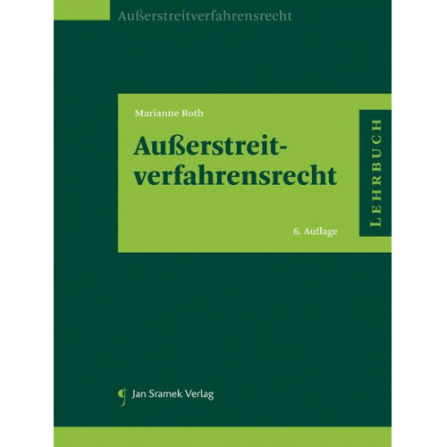 Marianne Roth - Außerstreitverfahrensrecht