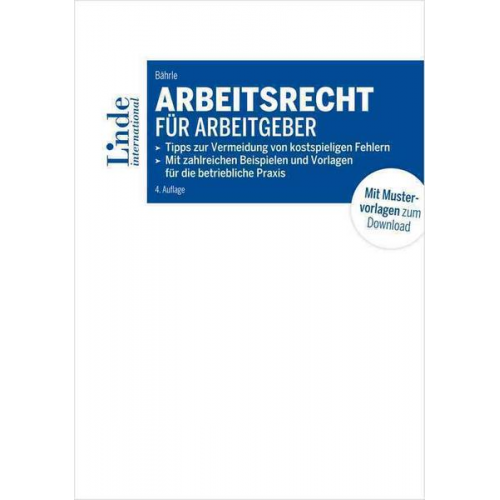 Ralph Bährle - Arbeitsrecht für Arbeitgeber