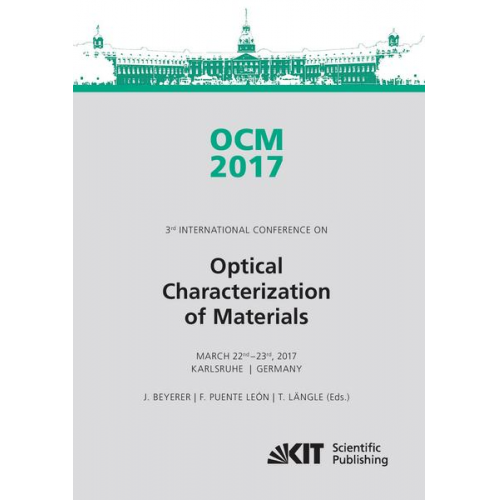 OCM 2017 - Optical Characterization of Materials - conference proceedings