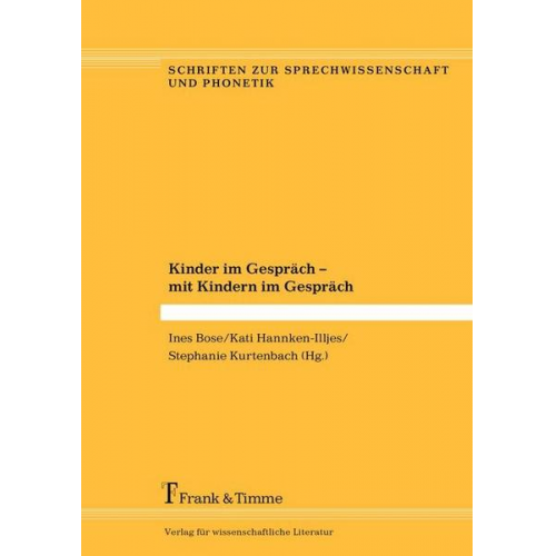 Kinder im Gespräch – mit Kindern im Gespräch