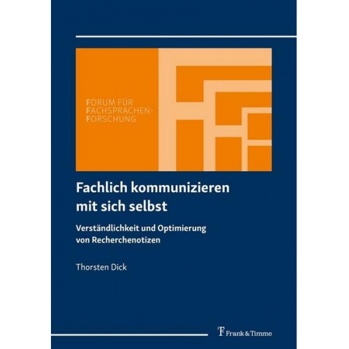 Thorsten Dick - Fachlich kommunizieren mit sich selbst