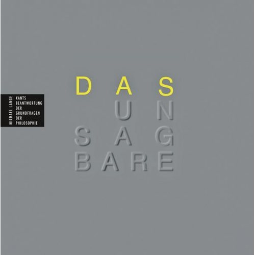 Michael Lange - Das Unsagbare