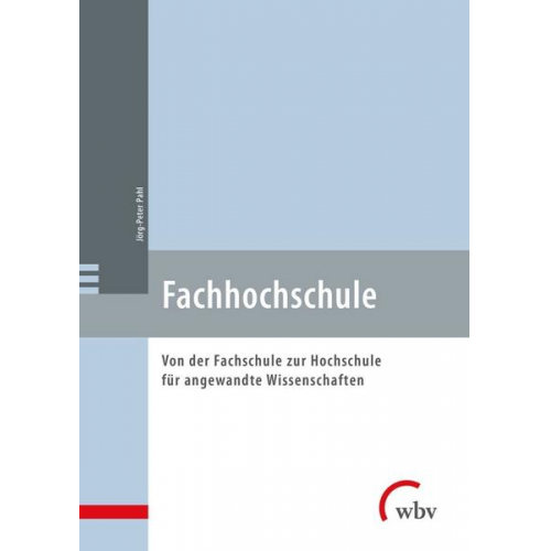 Jörg-Peter Pahl - Fachhochschule