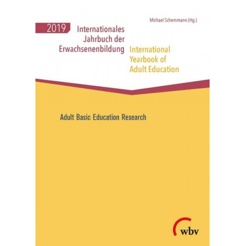 Internationales Jahrbuch Erwachsenenbildung 2019