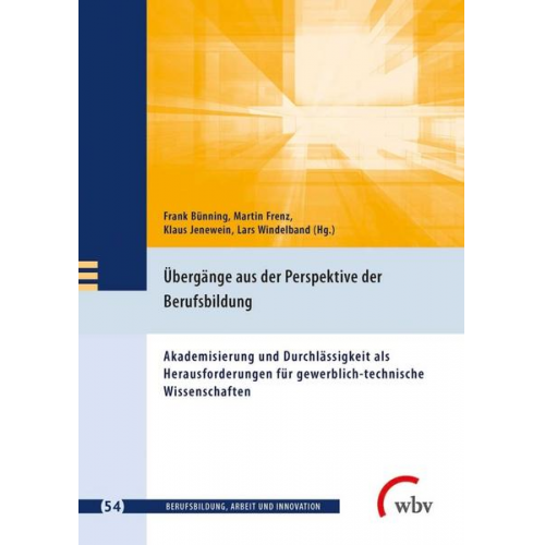 Übergänge aus der Perspektive der Berufsbildung