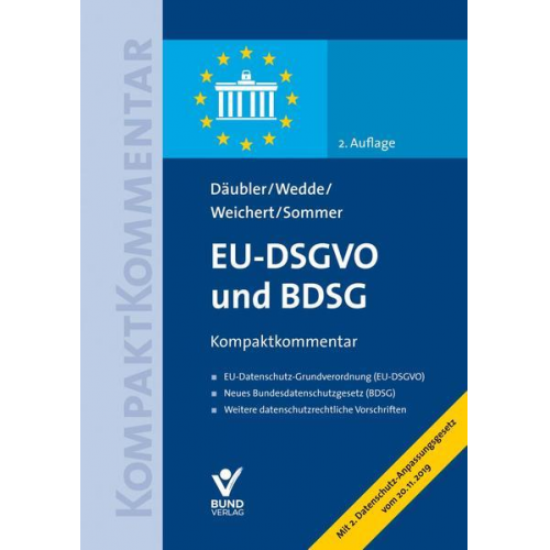 Wolfgang Däubler & Peter Wedde & Thilo Weichert & Imke Sommer - Eu-Dsgvo und Bdsg