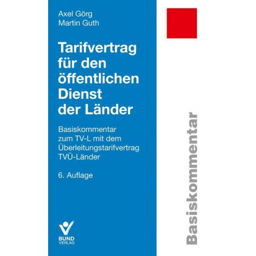 Axel Görg & Martin Guth - Traifvertrag für den öffentlichen Dienst der Länder