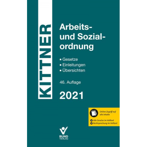 Kittner - Arbeits- und Sozialordnung