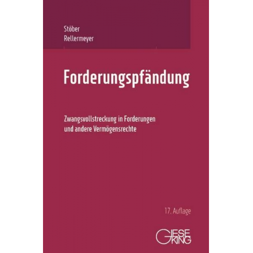 Kurt Stöber & Klaus Rellermeyer - Forderungspfändung