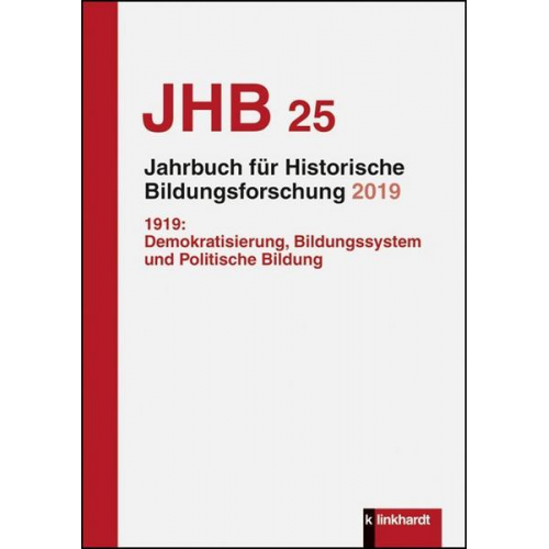 Jahrbuch für Historische Bildungsforschung Band 25 (2019)