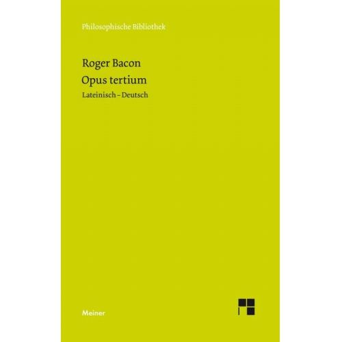 Roger Bacon - Opus Tertium