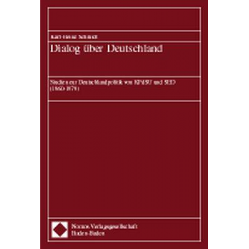 Karl-Heinz Schmidt - Dialog über Deutschland