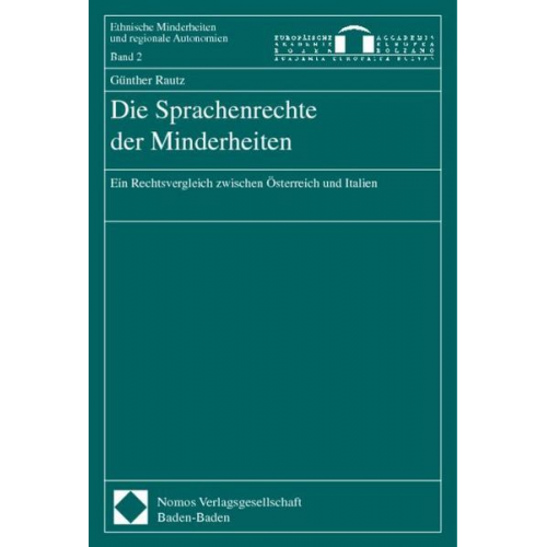 Günther Rautz - Die Sprachenrechte der Minderheiten