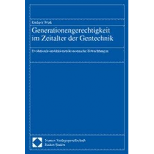 Rüdiger Wink - Generationengerechtigkeit im Zeitalter der Gentechnik