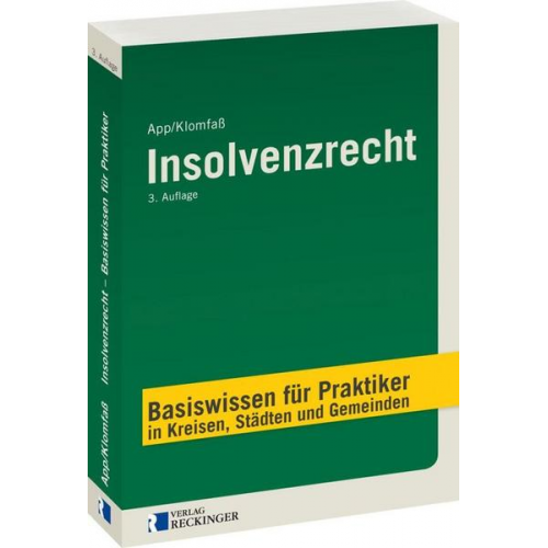 Michael App & Ralf Klomfass - Insolvenzrecht