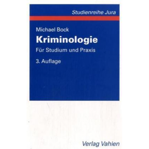 Michael Bock - Kriminologie