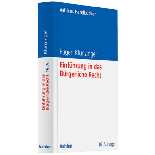 Eugen Klunzinger - Einführung in das Bürgerliche Recht