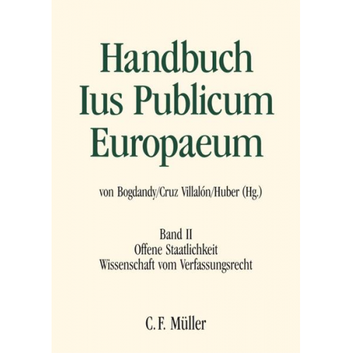 Maurizio Fioravanti & Stanislaw Biernat & Alexander Somek & Patrick J. Birkinshaw & Armin von Bogdandy - Handbuch Ius Publicum Europaeum