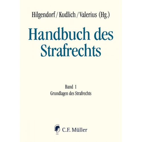 Eric Hilgendorf & Robert Esser & Wolfgang Heinz & Tatjana Hörnle & Johannes Kaspar - Handbuch des Strafrechts