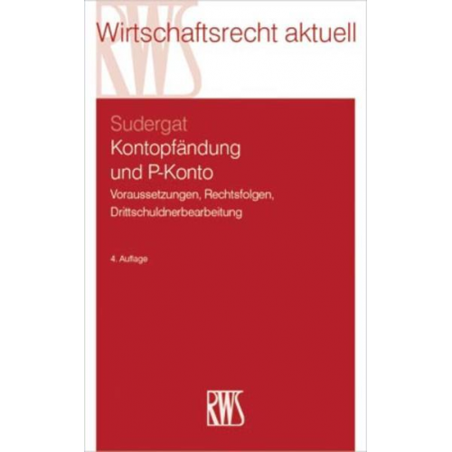 Lutz G. Sudergat - Kontopfändung und P-Konto