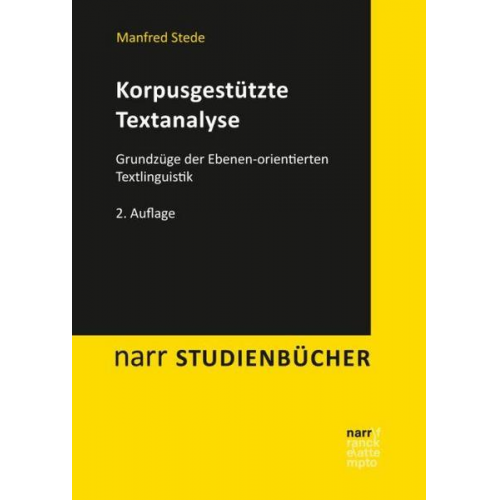 Manfred Stede - Korpusgestützte Textanalyse