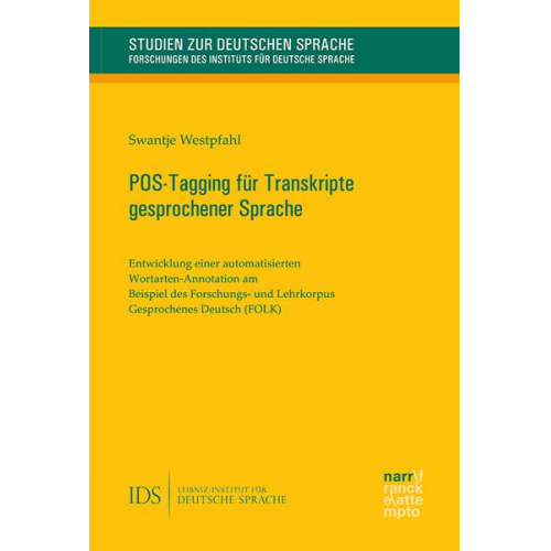 Swantje Westpfahl - POS-Tagging für Transkripte gesprochener Sprache