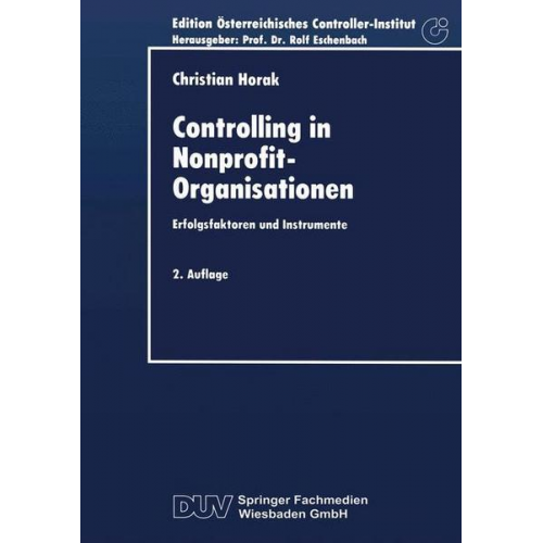 Controlling in Nonprofit-Organisationen