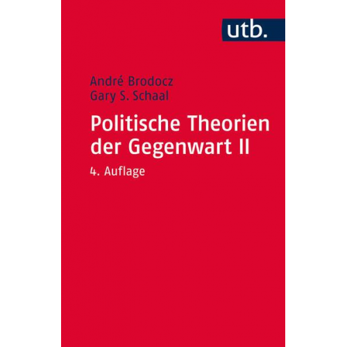 Paket Politische Theorien der Gegenwart / Politische Theorien der Gegenwart II