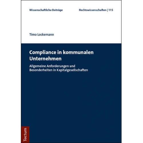 Timo Lockemann - Compliance in kommunalen Unternehmen