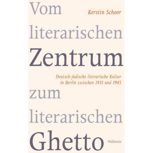 Kerstin Schoor - Vom literarischen Zentrum zum literarischen Ghetto