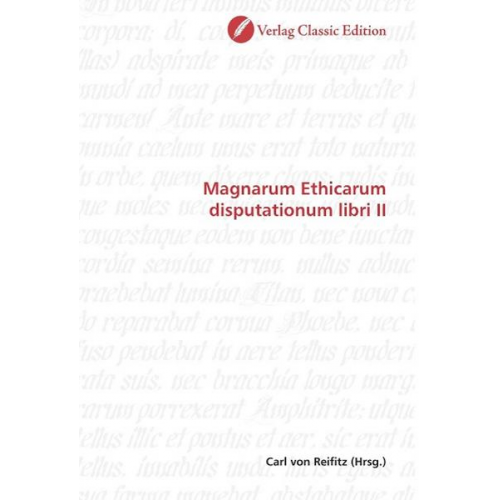 Magnarum Ethicarum disputationum libri II