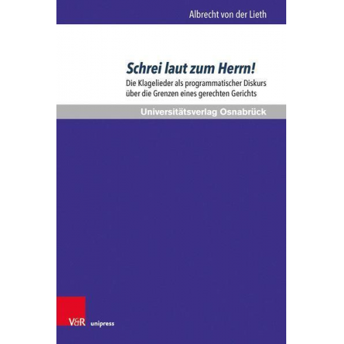 Albrecht der Lieth - Schrei laut zum Herrn!