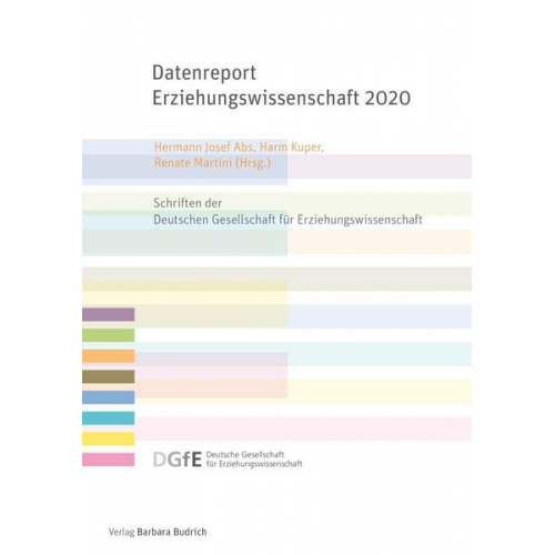 Datenreport Erziehungswissenschaft 2020