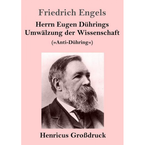 Friedrich Engels - Herrn Eugen Dührings Umwälzung der Wissenschaft (Großdruck)